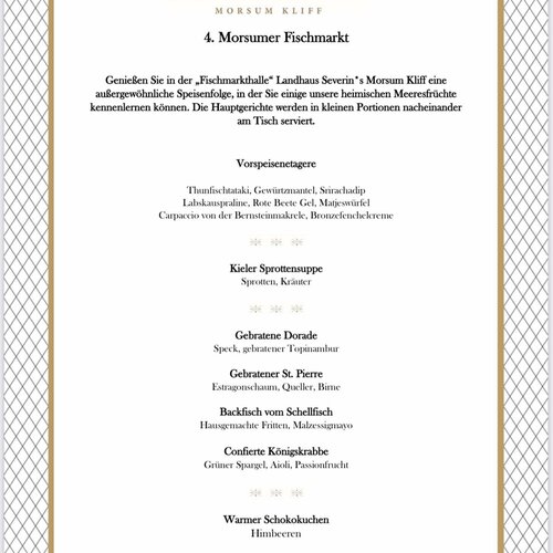 4. MORSUMER FISCHMARKT!🌾Genießen Sie am 30. September um 18:30 in der „Fischmarkthalle“ Landhaus Severin*s Morsum Kliff...