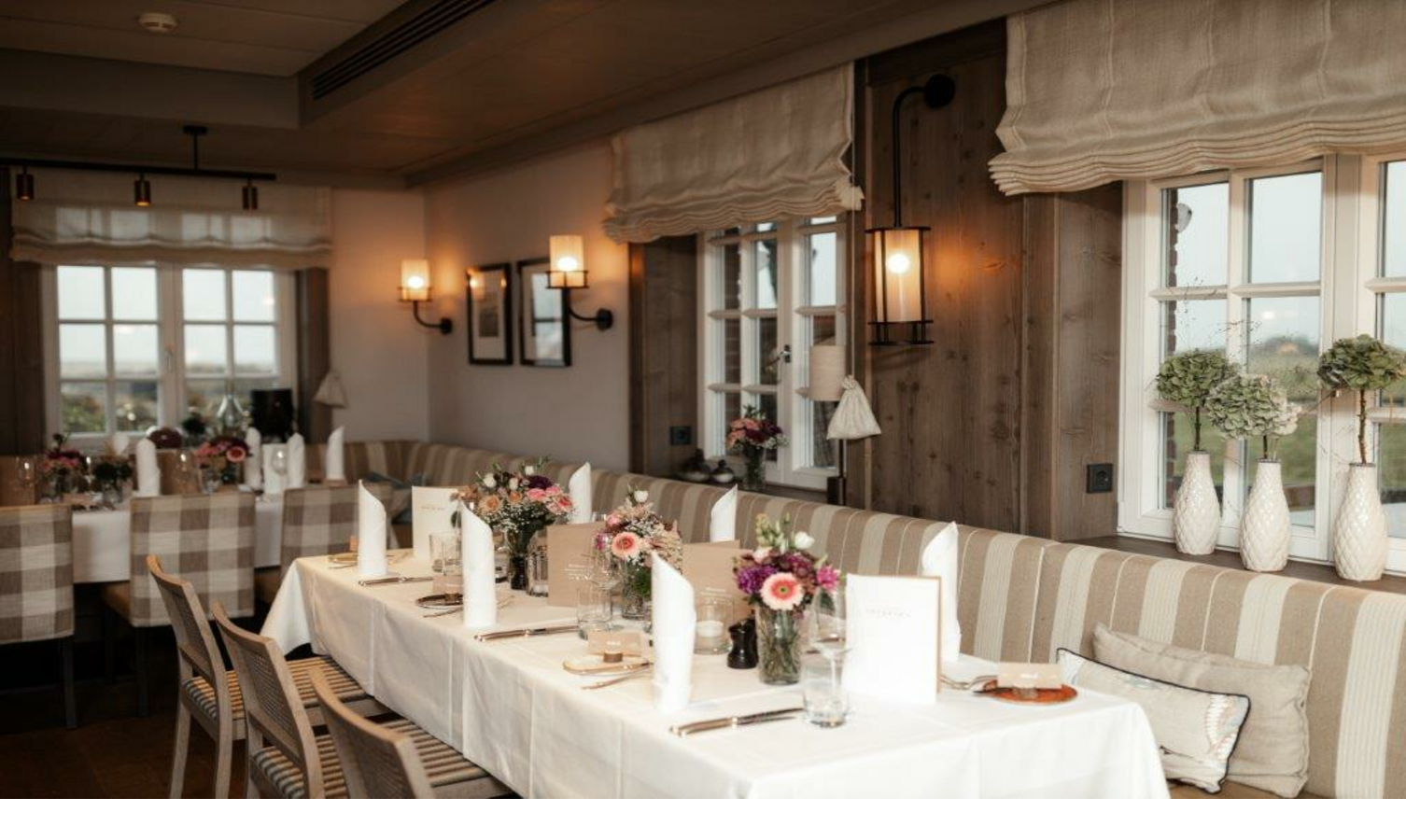 Standesamtliche Hochzeit im Landhaus auf Sylt