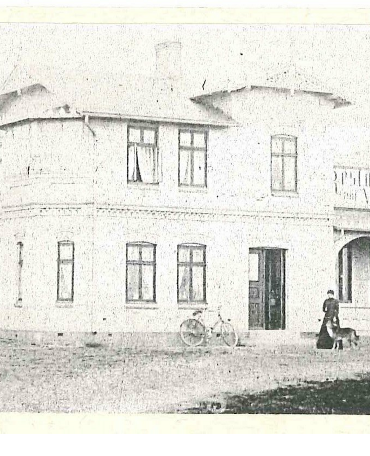 Historisches Foto des Restaurant Nösse in Morsum, heutiger Standort des Hotels Landhaus Severins Morsum Kliff