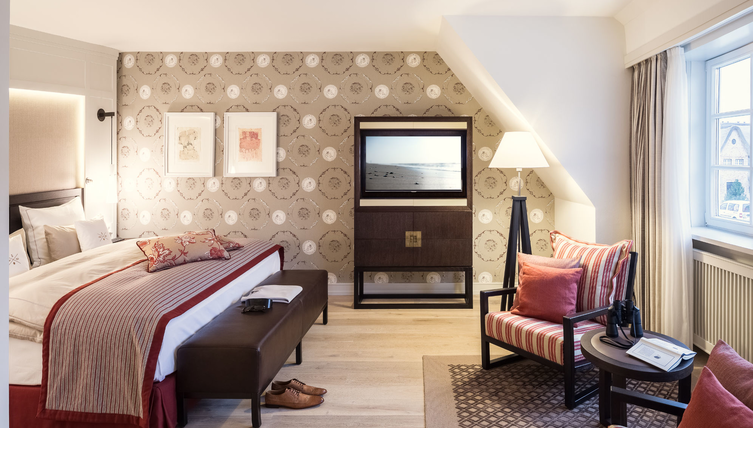 Doppelzimmer im Hotel Severin*s Resort & Spa auf Sylt